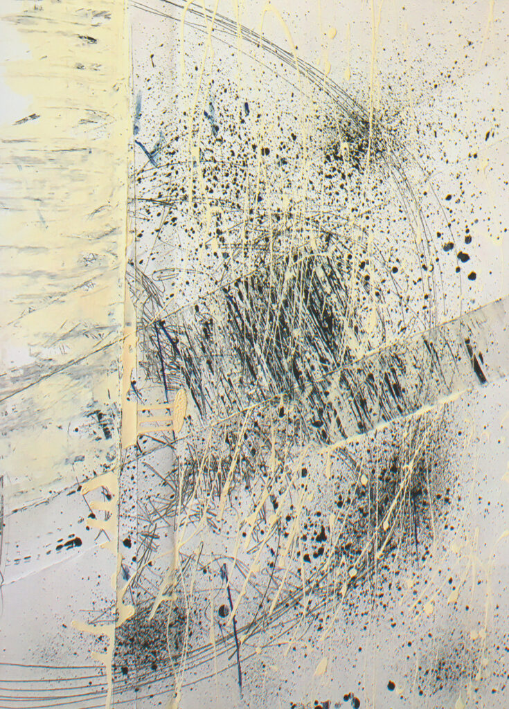 ohne Titel, 1991Acryl auf Karton100 x 70 cm